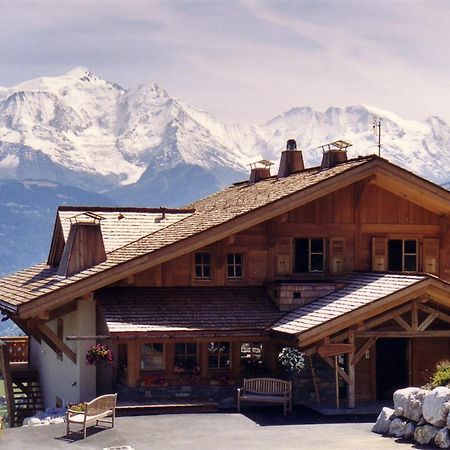 La Joubarbe Au Balcon Du Mont-Blanc Hotel Cordon Exterior foto