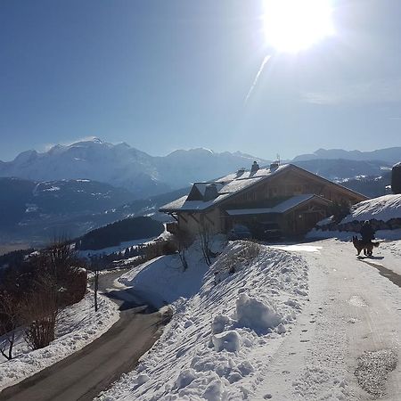 La Joubarbe Au Balcon Du Mont-Blanc Hotel Cordon Exterior foto
