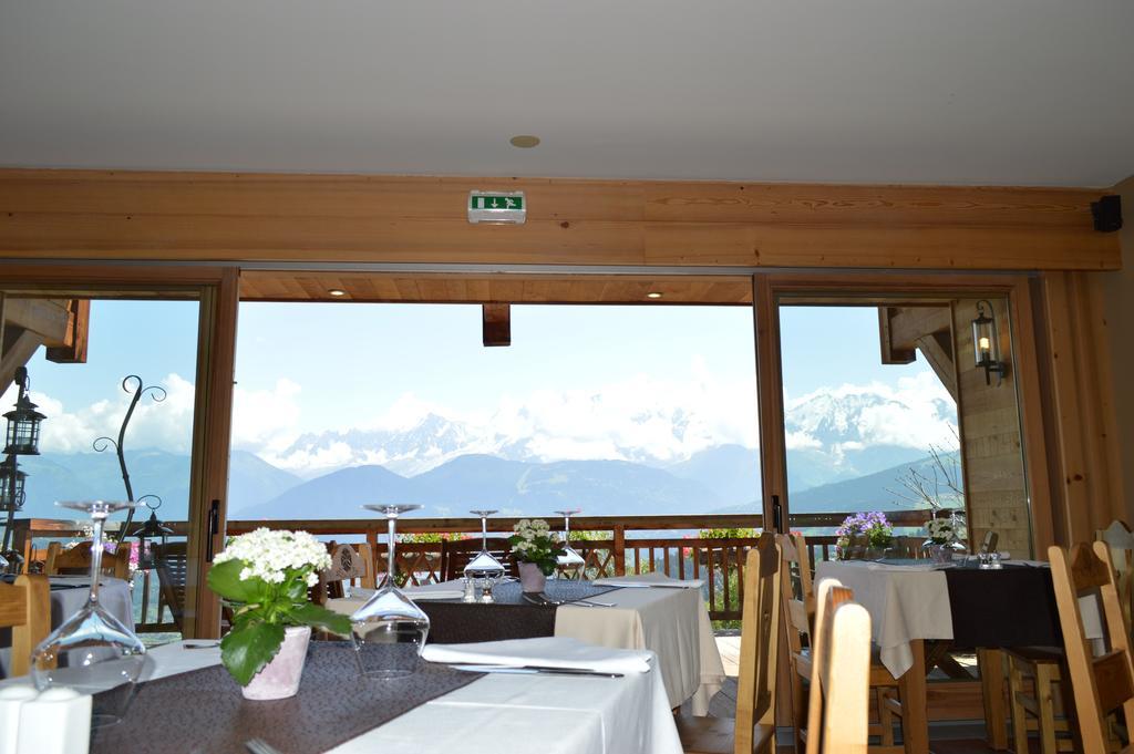 La Joubarbe Au Balcon Du Mont-Blanc Hotel Cordon Exterior foto