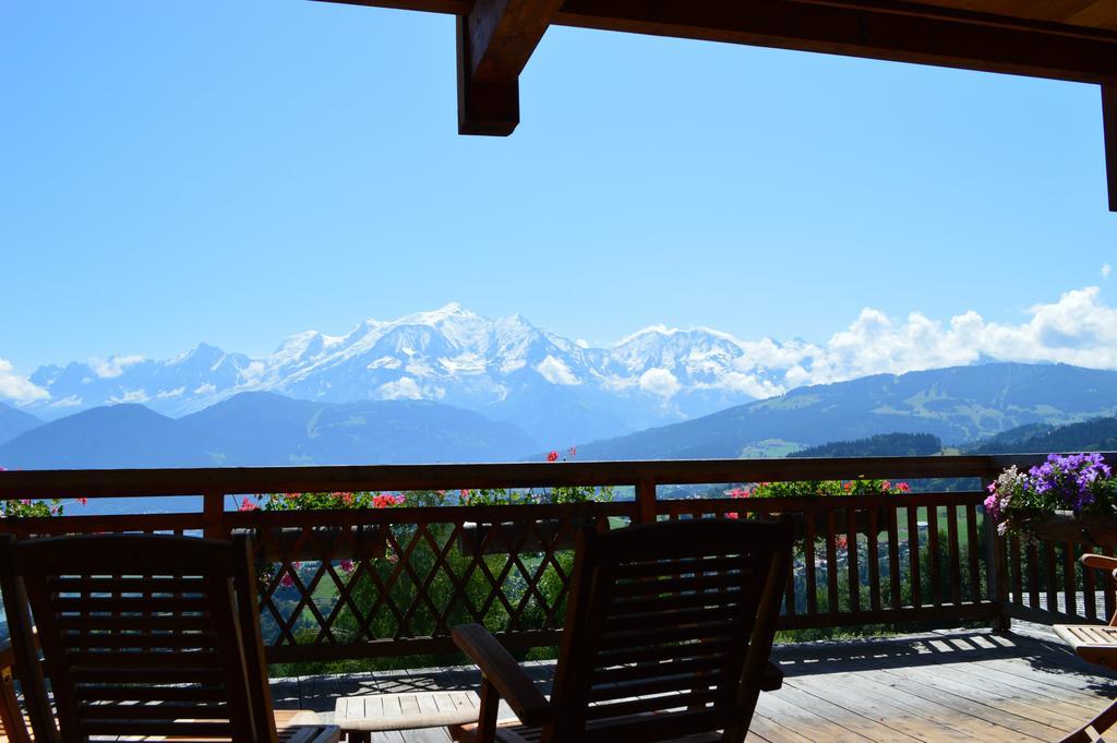 La Joubarbe Au Balcon Du Mont-Blanc Hotel Cordon Exterior foto