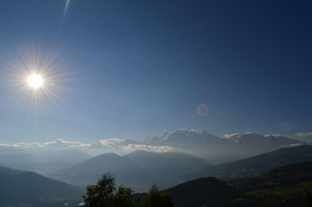 La Joubarbe Au Balcon Du Mont-Blanc Hotel Cordon Exterior foto