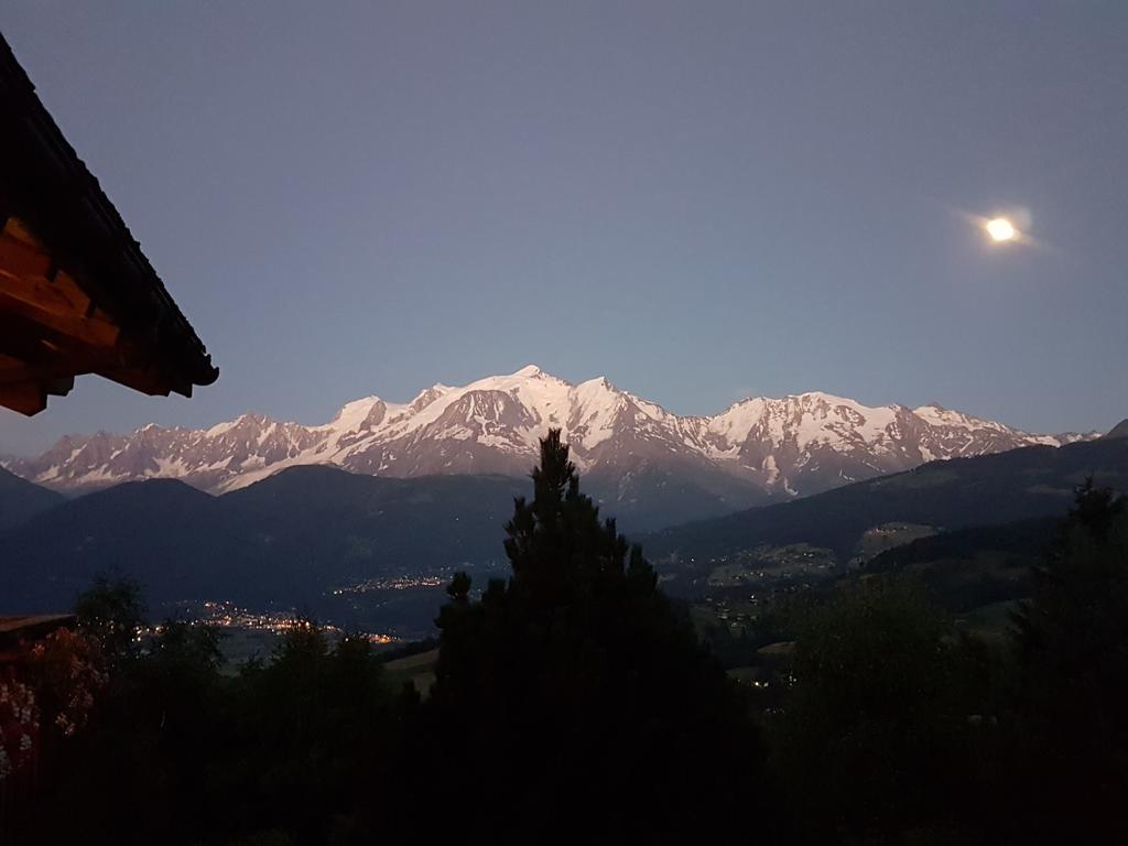 La Joubarbe Au Balcon Du Mont-Blanc Hotel Cordon Exterior foto
