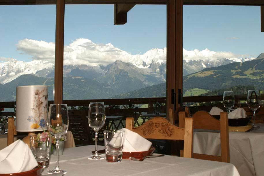 La Joubarbe Au Balcon Du Mont-Blanc Hotel Cordon Exterior foto