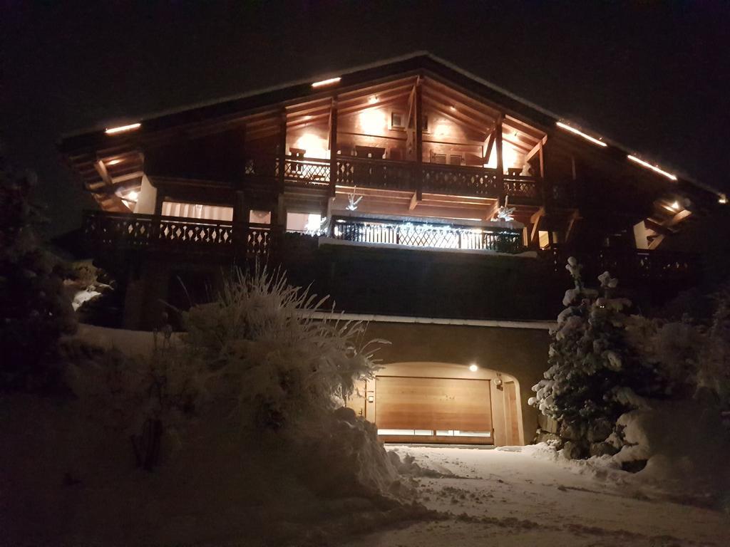 La Joubarbe Au Balcon Du Mont-Blanc Hotel Cordon Exterior foto